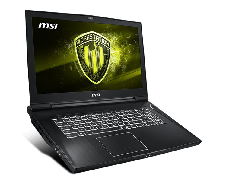 MSI Workstation WT75 8SM Intel&#174; Xeon&#174; E _2176G _32GB _512GB SSD PCIe _1TB _Nvidia&#174; Quadro&#174; P5200 with 16GB GDDR5 _Win 10 _UHD 4K IPS _LED KEY